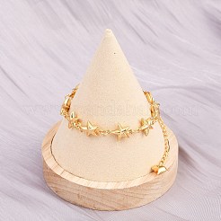 Браслеты из нержавеющей стали 304 для женщин BJEW-D359-10G