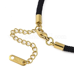 Изготовление браслетов из круглого полиэфирного витого шнура&nbsp;LS-STAS-P408-20G-01