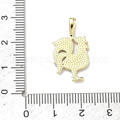 Латунь эмаль подвески&nbsp;KK-B170-09G