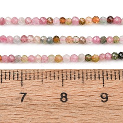 Fili di perle di tormalina multicolore naturale&nbsp;GG-CBAA8F4-B05-1.5mm