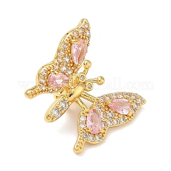 Латунные микро проложить кубического циркония подвески&nbsp;KK-H526-05G