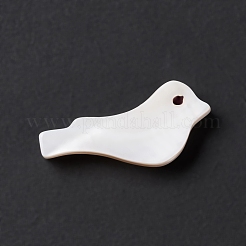 Натуральные белые бусины из ракушек&nbsp;LS-BSHE-G031-03