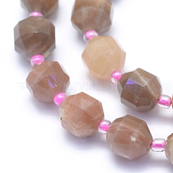 Fili di perline multi-moonstone naturali&nbsp;G-I279-A10