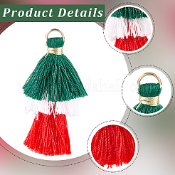 Подвески из поликоттона с кисточками&nbsp;FIND-WH20032-74