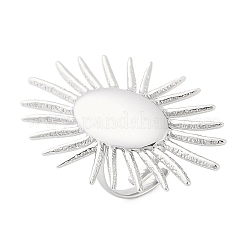 Кольца-манжеты Sun Open из нержавеющей стали 304 с защитой от потускнения RJEW-M047-02P