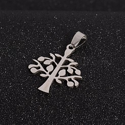 Подвески из нержавеющей стали «дерево жизни» 201 STAS-I032-139