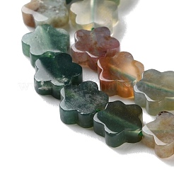 Природного индийского агата бисер нитей&nbsp;G-B138-C04-01