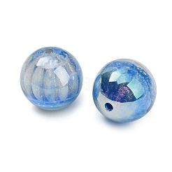 Perles de résine opaque à revêtement UV et de poudre pailletée&nbsp;RE-CBA3404-01C