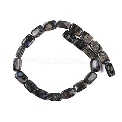 Бусины из натурального глаукофана G-C141-C01-03