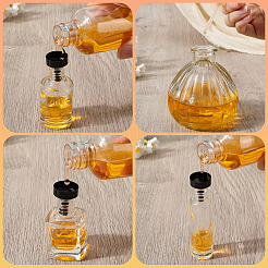 12 шт. алюминиевая воронкообразная воронка&nbsp;AJEW-GF0010-31EB