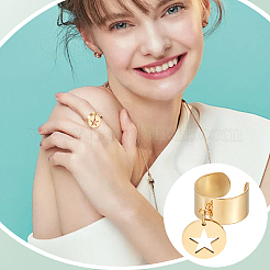 Кольца из нержавеющей стали 304 RJEW-UN00025