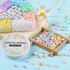 Набор для изготовления браслета с круглыми буквами своими руками DIY-YW0004-96