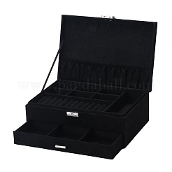Schmuckschatullen aus Samt und Holz&nbsp;VBOX-I001-04A