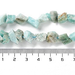Необработанные грубые нити из натурального амазонита G-B065-C04