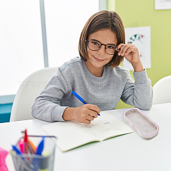 Симпатичные магнитные футляры для очков из АБС-пластика&nbsp;AJEW-WH0007-67