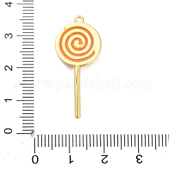 Подвески из латуни и эмали на Хэллоуин KK-F915-01E-G