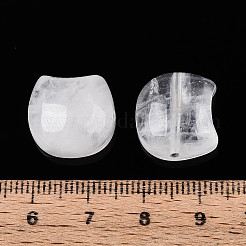 Бусины из натурального кварцевого кристалла в форме головы кошки G-T144-05E