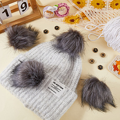 Мягкий помпон из искусственного меха лисы DIY-WH20002-620A-05