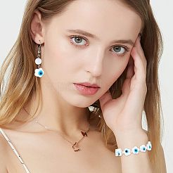 Ручной сглаза бусины бисер нитей LAMP-FH0001-11