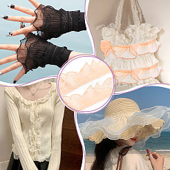 10м плиссированные ленты из органзы ORIB-BC0001-05