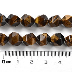 Природных тигровый глаз бисер нитей G-F523-45-10mm