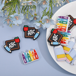 12шт 3 стильные силиконовые бусины SIL-CA0002-65