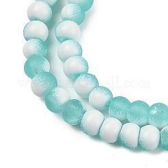 Perle di vetro crepitio smerigliato&nbsp;X1-GLAA-U001-4mm-M02