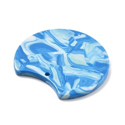 Прозрачный печатный акриловый кулон OACR-Q006-01B