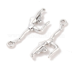 Тибетский стиль сплава цинка танцор подвески TIBEP-R334-283AS-RS