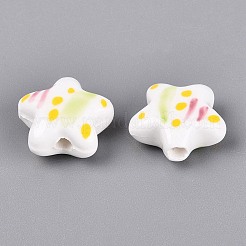 Abalorios de porcelana hechas a mano&nbsp;PORC-Q005-14A