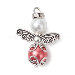 10 шт. подвески-ангелы из стеклянного сплава&nbsp;PALLOY-JF04730