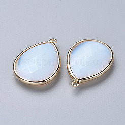 Фасетные опаловые подвески&nbsp;LS-G-M356-C01-LG