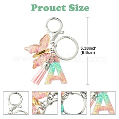Прозрачные брелки из эпоксидной смолы&nbsp;KEYC-YW00002