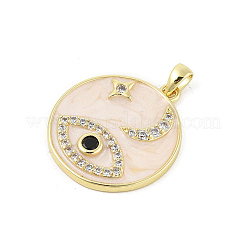 Латунные микро проложить кубического циркония подвески&nbsp;KK-P300-05G