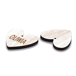 Деревянные большие подвески WOOD-S055-45A