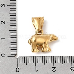 Ciondoli in acciaio inossidabile 304 a tema animale&nbsp;STAS-B167-27B-G