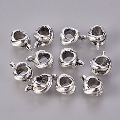 Поручни из сплава в тибетском стиле x-образной формы TIBE-Q043-14AS-FF