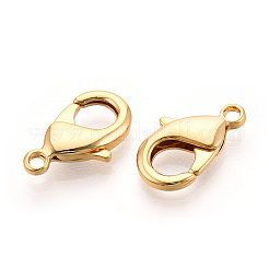 Fermoirs mousquetons en laiton&nbsp;KK-YW0004-01D-G