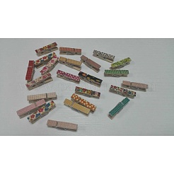 Pinces à cheville en bois&nbsp;WOOD-WH0001-01