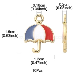 Подвески из эмали и сплава ENAM-YW0002-23