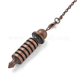 Латунный маятник для биолокации с большими заостренными пулями KK-H491-09