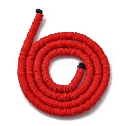 Полимерной глины ручной работы бисер нитей&nbsp;LS-CLAY-R089-4mm-Q045