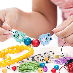 10 шт. 5 цвета пищевые экологически чистые силиконовые бусины SIL-HY0001-25