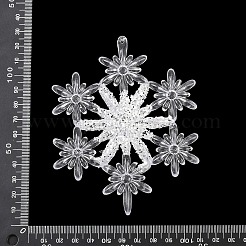 Рождественский акриловый кулон HJEW-B008-02