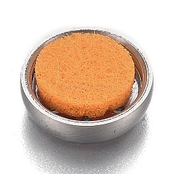 Medallón difusor de aceite esencial de aromaterapia de acero inoxidable 304&nbsp;AJEW-N025-10P
