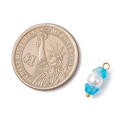 Подвески из искусственного жемчуга PALLOY-JF04300-02