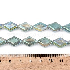 FilI di perline in vetro placcato&nbsp;EGLA-B010-01A-FR02