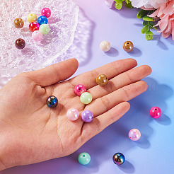 20 шт. Непрозрачные акриловые бусины&nbsp;OACR-TA0002-97