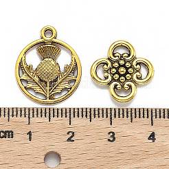 Pendente in lega stile tibetano&nbsp;TIBEP-MSMC021-14AG