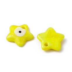 Ручной зла подвески бусины глаз LAMP-I026-12